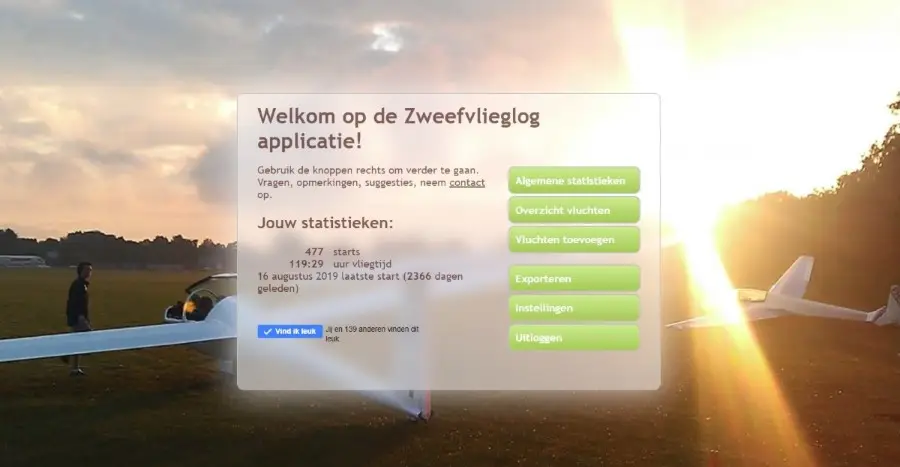 Zweefvlieglog.nl